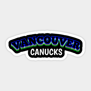 Vacouvers canucks Sticker